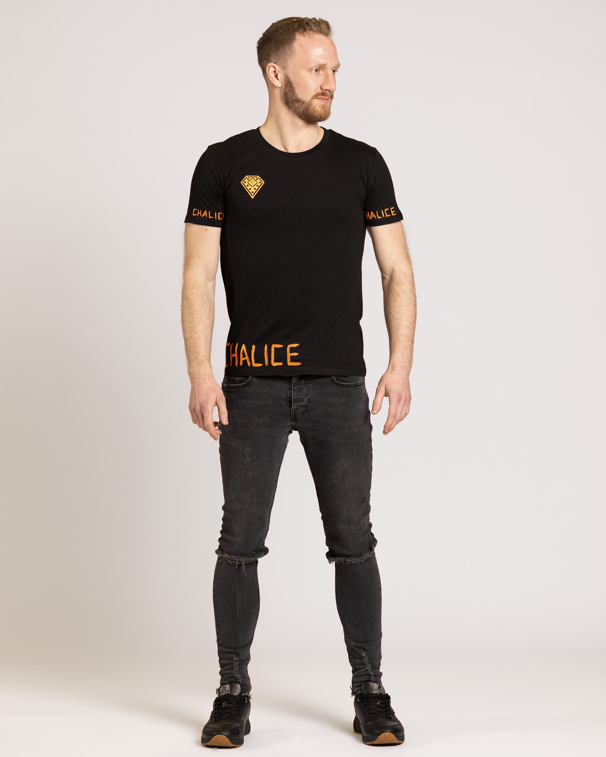 T-shirt Oranje Flash Kelk