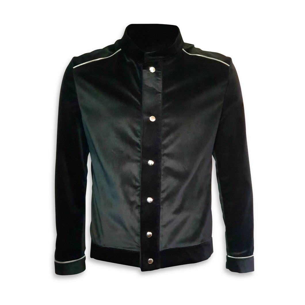 Midnight velvet jacket new quality